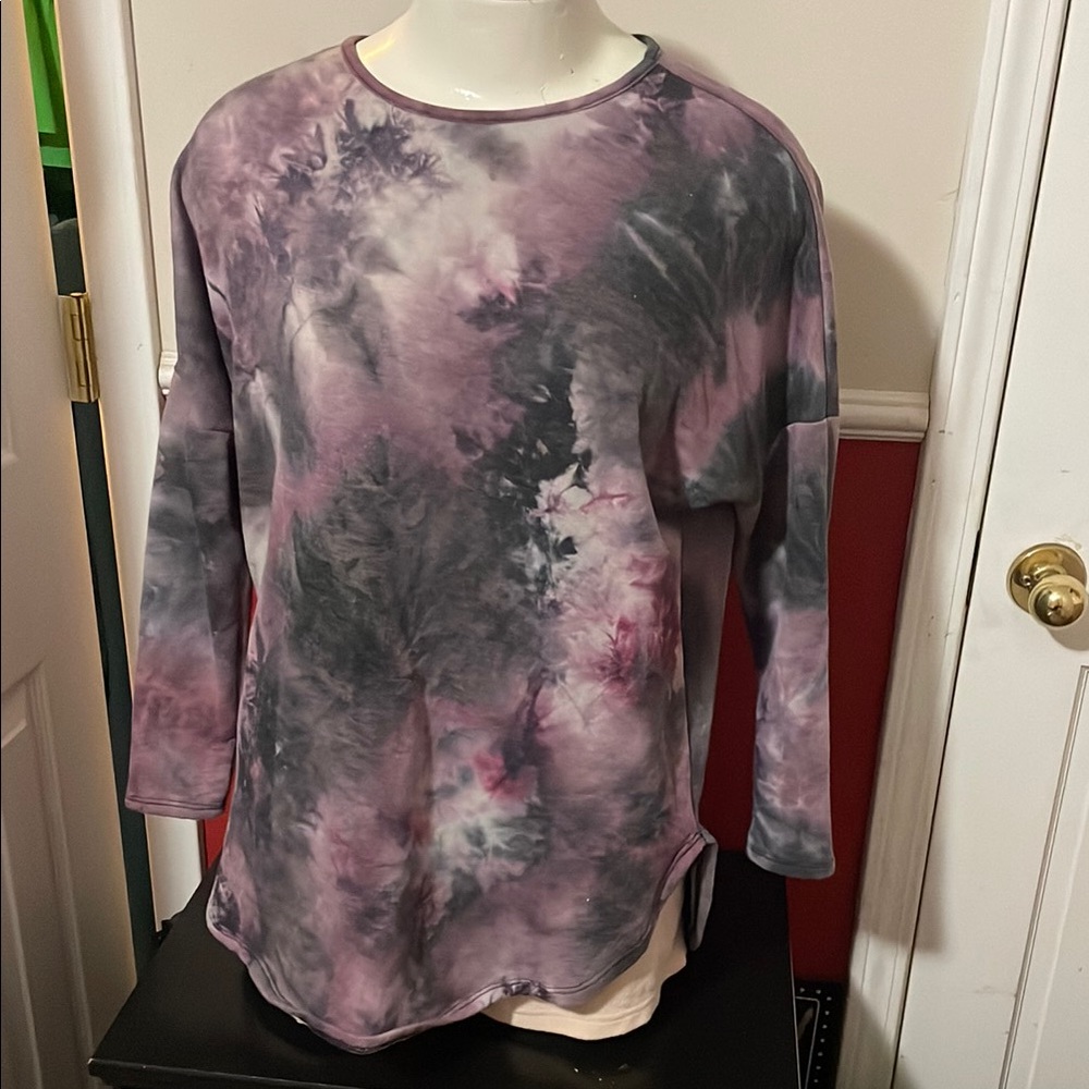 🎉Purple Oversized Crew Neck Sweatshirt